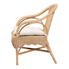 bali & pari Reinu Natural Rattan Dining Chair
