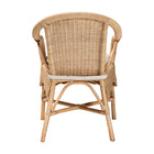 bali & pari Reinu Natural Rattan Dining Chair