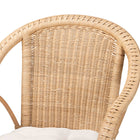 bali & pari Reinu Natural Rattan Dining Chair