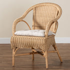 bali & pari Reinu Natural Rattan Dining Chair
