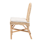 bali & pari Bilu Bohemian Natural Rattan Dining Chair