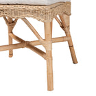 bali & pari Bilu Bohemian Natural Rattan Dining Chair