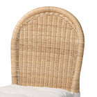 bali & pari Bilu Bohemian Natural Rattan 2-Piece Bar Stool Set