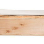 bali & pari Ishana Bohemian Natural Rattan Storage Bench