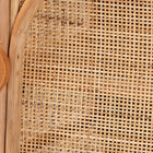 bali & pari Keita Bohemian Natural Rattan and Mahogany Wood Nightstand