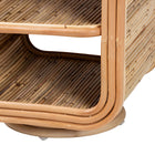 bali & pari Bethari Bohemian Natural Rattan Nightstand