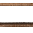 bali & pari Liza Bohemian Natural Seagrass Console Table