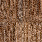 bali & pari Liza Rectangle Seagrass Coffee Table - Handwoven Natural Fiber Frame with Open Shelf, Coastal Boho Furniture for Living Room or Lounge