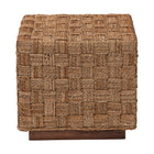 bali & pari Karina Bohemian Natural Seagrass End Table