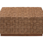 bali & pari Karina Bohemian Natural Seagrass Coffee Table