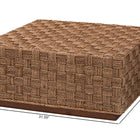 bali & pari Karina Bohemian Natural Seagrass Coffee Table