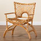 bali & pari Mamba Bohemian Natural Rattan Arm Chair