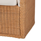 bali & pari Tessa Bohemian Light Honey Rattan Arm Chair