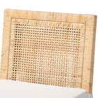 bali & pari Sofia Bohemian Natural Rattan Bar Stool