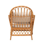 bali & pari Reina Bohemian Light Honey Rattan Arm Chair