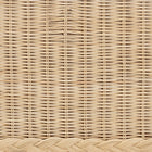 bali & pari Lanica Japandi Sun-Bleached Braided Rattan Queen Size Bed