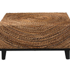 bali & pari Verino Bohemian Natural Seagrass Coffee Table