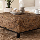 bali & pari Verino Bohemian Natural Seagrass Coffee Table