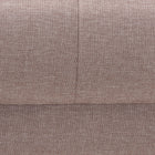 Baxton Studio Claire Contemporary Clay Fabric Upholstered Convertible Sleeper Sofa
