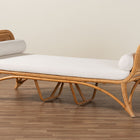 bali & pari Veve Bohemian Light Honey Rattan Daybed