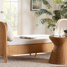 bali & pari Diva Bohemian Light Honey Rattan Daybed