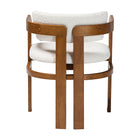 Baxton Studio Carice Modern Cream Boucle Dining Chair