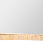 bali & pari Lankston Bohemian Natural Rattan Rectangle Accent Wall Mirror