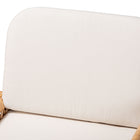 bali & pari Pakis Bohemian Light Honey Rattan Tete-a-Tete Sofa