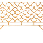 bali & pari Kalcya Bohemian Natural Rattan King Size Standalone Headboard