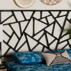 bali & pari Frydel Black Rattan Queen Size Standalone Headboard