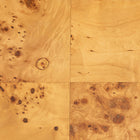 bali & pari Ghina Modern and Contemporary Natural Light Mappa Real Burl Wood 2-Drawer Console Table