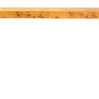 bali & pari Revelle Modern and Contemporary Natural Light Mappa Real Burl Wood Console Table