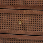 Baxton Studio Alyssa Japandi Walnut Brown Wood 6-Drawer Dresser