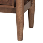 Baxton Studio Alyssa Japandi Walnut Brown Wood 6-Drawer Dresser