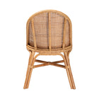 bali & pari Daniela Bohemian Light Honey Rattan Dining Chair