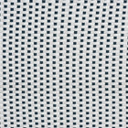 bali & pari Genica Classic French Two-Tone Navy and White Weaving and Natural Rattan 2-Piece Counter Stool Set