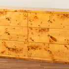 bali & pari Netra Modern and Contemporary Natural Real Burl Wood 6-Drawer Dresser