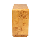 bali & pari Netra Modern and Contemporary Natural Real Burl Wood 6-Drawer Dresser