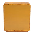 bali & pari Netra Modern and Contemporary Natural Real Burl Wood Storage Cabinet