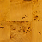 bali & pari Netra Modern and Contemporary Natural Real Burl Wood Storage Cabinet