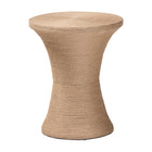 bali & pari Cady Japandi Natural Jute Side Table