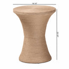 bali & pari Cady Japandi Natural Jute Side Table