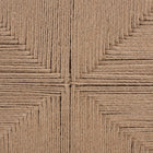 bali & pari Nakita Japandi Natural Jute Coffee Table
