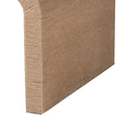 bali & pari Eviana Japandi Natural Jute Waterfall Coffee Table
