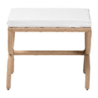 bali & pari Maliyah Japandi Natural Jute Ottoman