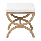 bali & pari Maliyah Japandi Natural Jute Ottoman