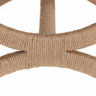 bali & pari Maliyah Japandi Natural Jute Ottoman