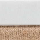 bali & pari Maliyah Japandi Natural Jute Accent Bench