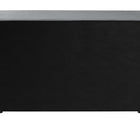 Baxton Studio Etienne Modern Slate Grey Velvet 6-Drawer Dresser