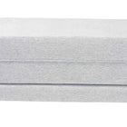 Baxton Studio Sabriel Modern Light Grey Fabric Convertible Sleeper Ottoman